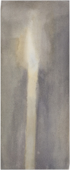 Hommage à Georges de La Tour, 2012, akvarelli / watercolour, 24,5 x 10 cm